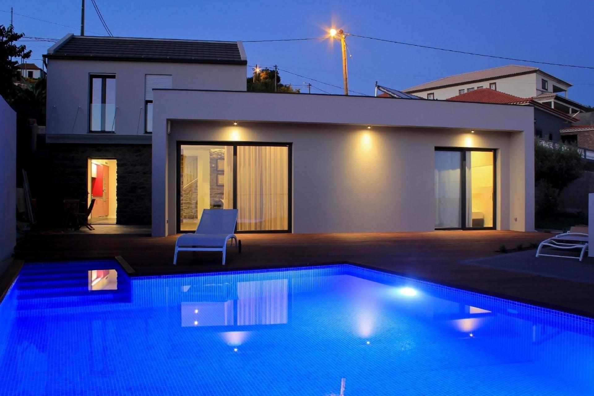 Ferienhaus In Estreito Da Calheta Mit Privatem Pool Und Meerblick Jardim do Mar Exterior photo